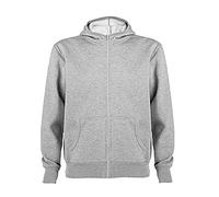RY6421 Roly MONTBLANC Kapuzen Sweatshirt Jacke Heather Grey XL