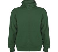 Roly - "Montblanc" Hoodie mit durchgehendem Reißverschluss für Herren (Flaschengrün) XL