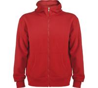 Roly - "Montblanc" Hoodie mit durchgehendem Reißverschluss für Herren (Rot) L