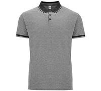 RY0395 Roly BOWIE Poloshirt kurzarm Black Melange 243 M