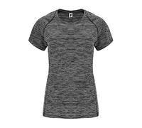 Roly Sport Women´s Austin T-Shirt Black Melange 243 S (RY6649)