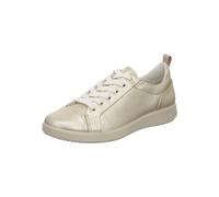 Sneaker ARA "ROMA" Gr. 6, grau (platinfarben) Damen Schuhe Sneaker mit High Soft Fußbett, G-Weite, Freizeitschuh, Halbschuh, Schnürschuh (51022034-6)