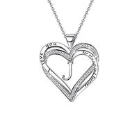 ROMIDA Personalisierte Halskette für Damen /26 Halskette mit englischen Buchstaben Halskette Geschenke für Frauen S925 Sterling Silber Halskette Schmuck Geburtstagsgeschenk für Frauen.