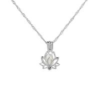 ROMIDA Personalisierte Halskette für Damen/leuchtende Halskette mit Anhänger Halskette Geschenke für Frauen S925 Sterling Silber Halskette Schmuck Geburtstagsgeschenk für Frauen.