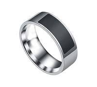 ROMIDA Ring Herren Damen Ringe Intelligenter NFC-Telefon-Tag-Ring intelligenter Ring Verknüpfbare Ringe aus der Ferne
