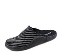 Romika 71040-65-100 Herren Hausschuh Textilmaterial aus Baumwolle Textilfutter, Groesse 44, anthrazit