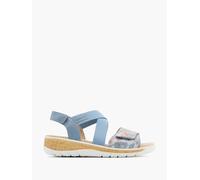 Romika Sandale, Farbe Blau, Größe 37