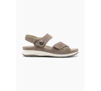 Romika Sandale Taupe, Damen, Größe: 40, Material: Leder/Synthetik