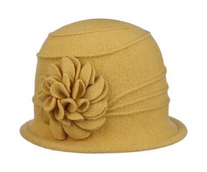 Romina Cloche Wollhut by Lierys senf One Size