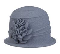 Romina Cloche Wollhut by Lierys taubenblau One Size