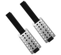 ROMISBABA 1 Paar Eispickel für Wanderschuhe rutschfeste Steigeisen aus Edelstahl Verstellbare Schneeschuh Spikes für Outdoor EIS und Winterwandern