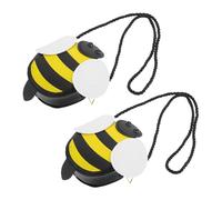 ROMISBABA 2 Stück Umhängetasche Bienen Design Süße Aufbewahrungstasche Leicht Große Kapazität Für Mädchen Kindergarten Krippe Alltag