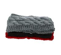 ROMISBABA 3 Stück Damen Stirnbänder Ohrwärmer Warm Gefüttert Weite Haarbänder Für Winter Outdoor Sport Stilvolle Kopfbedeckung Für Frauen Herbst Frühling