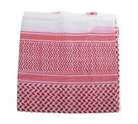 ROMISBABA Arabisches Kopftuch Modisches Design aus Polyester Atmungsaktiv und Hautfreundlich in Rot für für Täglichen Gebrauch und Outdoor Aktivitäten