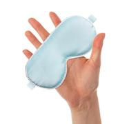 ROMISBABA Leichte und Verstellbare Augenmaske aus Hautfreundlicher Seide Atmungsaktive Schlaf Augenklappe für Babys als Schlafmaske zum Schlafen und Augenschutz