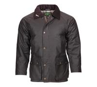 Romneys Wachsjacke Chestnut - gewachste Baumwolljacke, wasser- & windabweisend, Reiter- und Fahrrad-Design, Outdoor-Wetterschutz, Herren & Damen