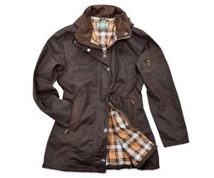 ROMNEYS Wachsjacke New Ashdown braun M - INT