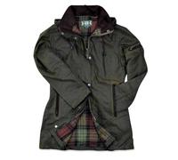 ROMNEYS Wachsjacke New Ashdown für Damen - Grün - XS oliv XS