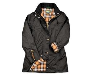 ROMNEYS Wachsjacke New Ashdown schwarz XXL - INT