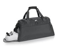 Romon Sporttasche Reisetasche, Schwimmtasche Trainingstasche Sporttaschen Sportbeutel mit Schuhfach Nassfach für Sport, Badetasche, Fitness, Reisen, Gym Travel Bag für Damen Herren, Schwarz, Groß