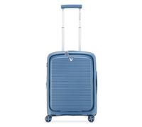 Roncato ARCADE DLX Trolley S (55cm) Erweiterbar mit Vortasche Avio Blau