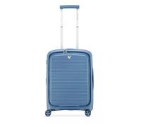 Roncato ARCADE DLX Trolley S (55cm) Erweiterbar mit Vortasche Avio Blau