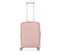 Roncato ARCADE DLX Trolley S (55cm) Erweiterbar mit Vortasche Pastellrosa