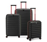 Roncato B-Flying Move 4 Rollen Kofferset 3-teilig mit Dehnfalte grau