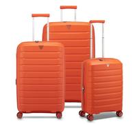 Roncato B-Flying Move 4 Rollen Kofferset 3-teilig mit Dehnfalte orange