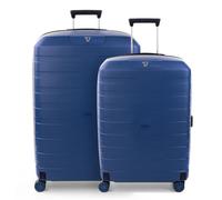 Roncato Box 4.0 4 Rollen Kofferset 2-teilig blau