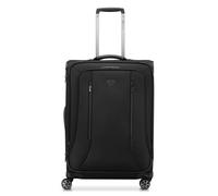 Roncato City 3.0 4 Rollen Trolley M 64 cm mit Dehnfalte schwarz (TAS016621) schwarz
