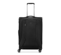 Roncato City 3.0 4 Rollen Trolley M 64 cm mit Dehnfalte schwarz (TAS016621) schwarz