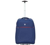Roncato Crosslite 2-Rollen Rucksacktrolley 55 cm Laptopfach blau