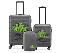 Roncato DC Comics Kofferset (Mittelgroßer, Kabinen, Reiserucksack) Joker