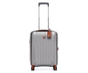 Roncato E-Lite 4 Rollen Kabinentrolley 55 cm silberfarben