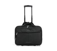 Roncato Easy Office 2.0 2 Rollen Businesstrolley 33 cm Laptopfach nero (412724-01) schwarz