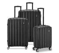 Roncato Element 2.0 4 Rollen Kofferset 3-teilig schwarz