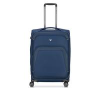 Roncato Gateway 4 Rollen Trolley M 66 cm mit Dehnfalte blau