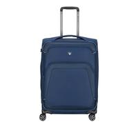 Roncato Gateway 4 Rollen Trolley M 66 cm mit Dehnfalte blau