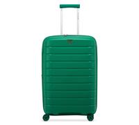 Valigeria Erweiterbarer Hartschalenkoffer mit 4 Lenkrollen, Doppelfach, Kleiderriemen, geschlossener Netz-Trennwand und zwei Reißverschlusstaschen. 67 x 42 x 25/30 cm Undefiniert 07 BRILLA GRÜN, 07