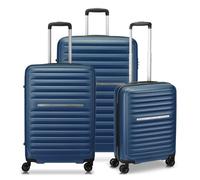 Roncato Ibiza 4 Rollen Kofferset 3-teilig blau