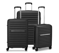 Roncato Ibiza 4 Rollen Kofferset 3-teilig schwarz