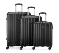Roncato Kinetic 2.0 4 Rollen Kofferset 3-teilig mit Dehnfalte nero (TAS038340) schwarz