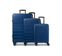 Roncato Koffer-Set 3-teilig für Damen und Herren | Reise-Trolleys 49 x 29 x 77 cm aus hochwertigem, stoßfestem ABS Material | TSA Schloss & Teleskopgriff | Baseliner Serie