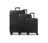 Roncato Koffer-Set 3-teilig für Damen und Herren | Reise-Trolleys 49 x 29 x 77 cm aus hochwertigem, stoßfestem ABS Material | TSA Schloss & Teleskopgriff | Baseliner Serie