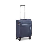 Roncato Trolley Lite Soft – Handgepäck (Carry-On), 4 Rollen, Blue Navy