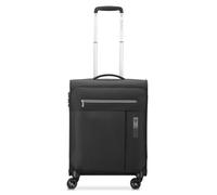 Roncato Lite Soft 4 Wheel Cabin Trolley nero fumo