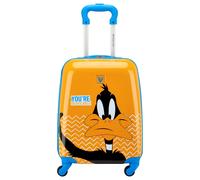 Roncato Looney Tunes Kids - 4-Rollen-Kindertrolley 44 cm (Daffy Duck Arancio)