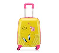 Roncato Looney Tunes Kids - 4-Rollen-Kindertrolley 44 cm (Tweety Giallo)