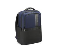 Roncato Business-Rucksack Metropolitan, 38 cm mit Laptopfach, Blau